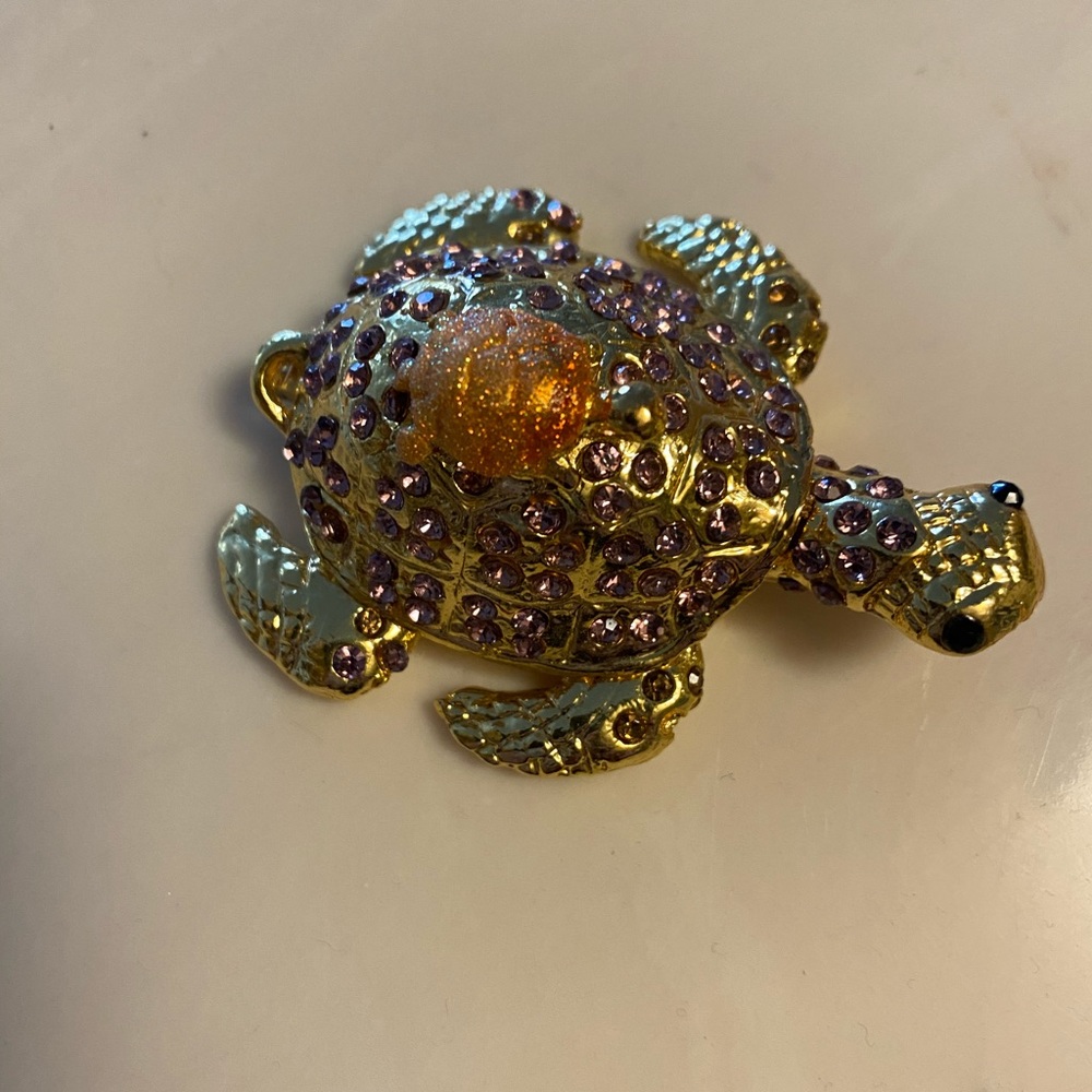 Ring Box - Turtle ring box New